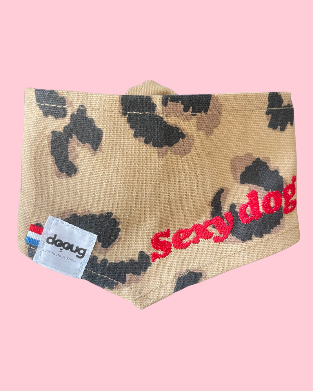 Bandana pour chien à message SEXY DOG 🖤