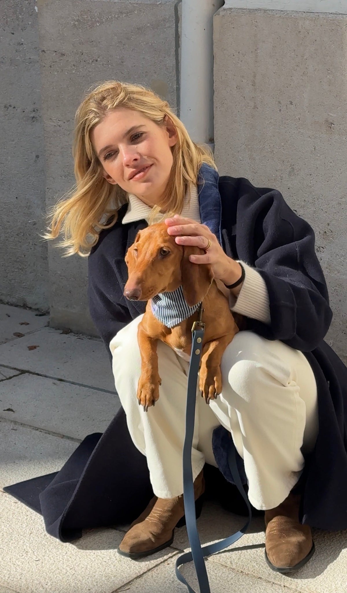 Bandana pour chien BANDANA RAYÉ BLEU