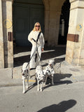 LAISSE MULTI-POSITIONS TWEED NOIR